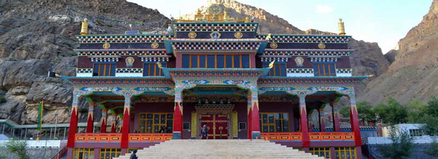 Kungri Buddhist Monastery in Himachal Pradesh, India