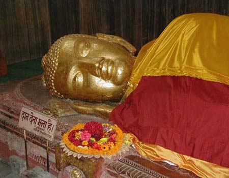 Kushinagar sleeping buddha