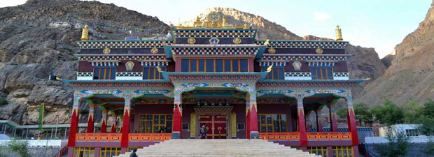 Namgyal Buddhist Monastery in Himachal Pradesh, India
