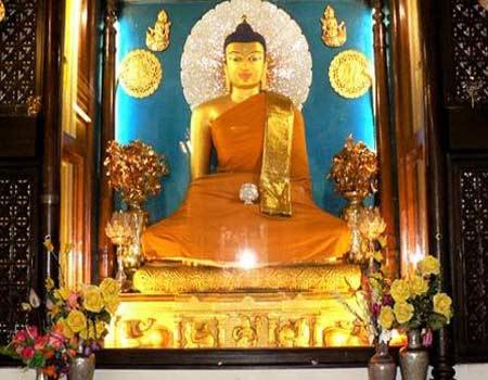 Buddhist Temple Bodh Gaya India