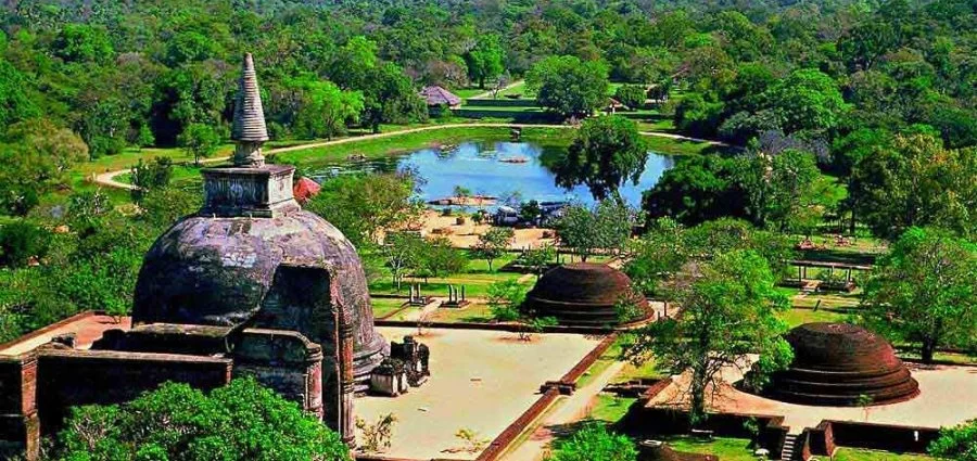 Buddhist Pilgrimage Anuradhapura in Srilanka